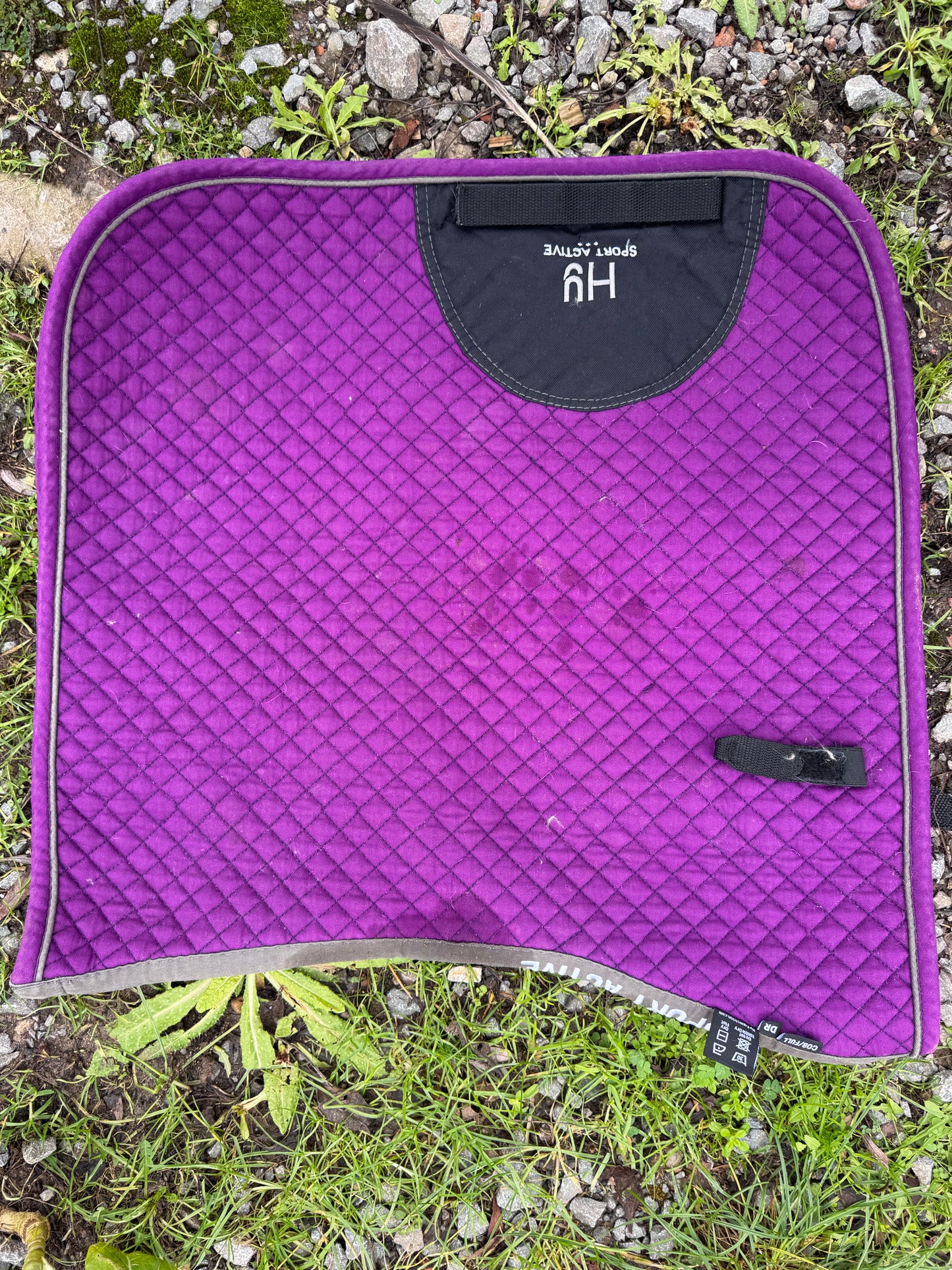 Hy Equestrian Purple Dressage Saddle Pad  - Cob Full