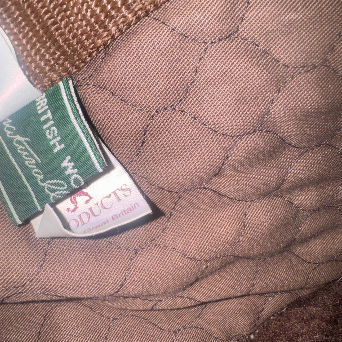 Nuumed Brown Wool Size Large Numnah