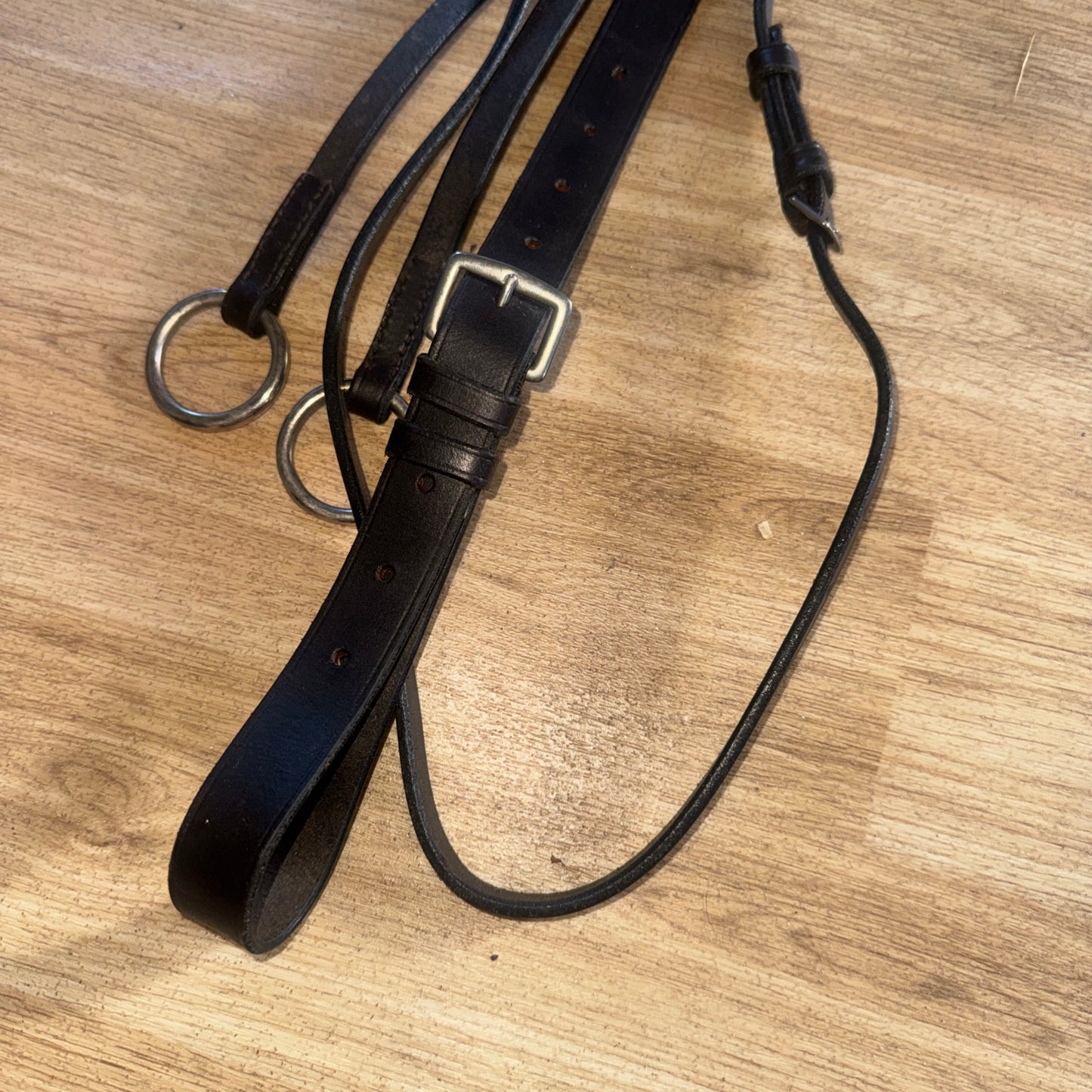 Leather Brown Size Cob Running Martingale | Second Hand Horse Tack #11