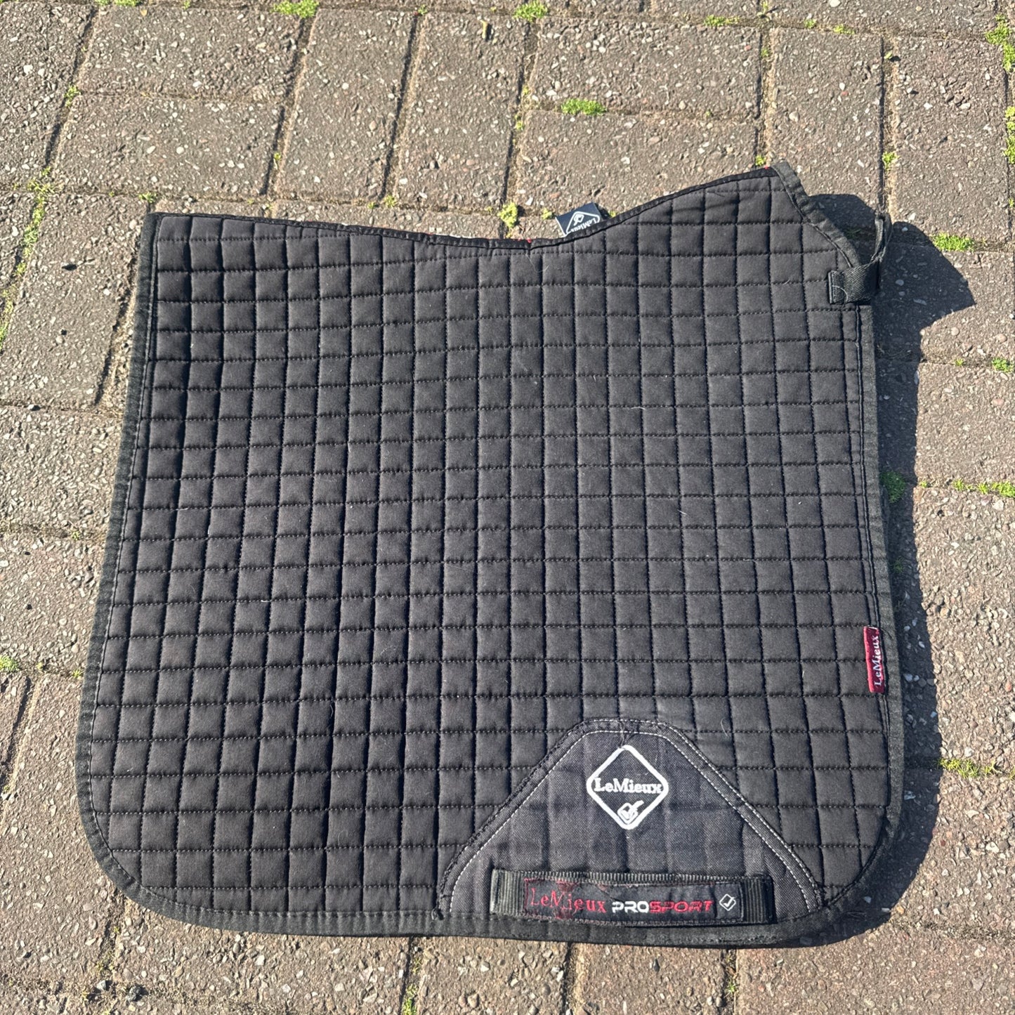 Lemieux S/M Black Dressage Saddle Pad - Free Postage