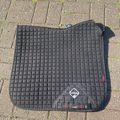 Lemieux S/M Black Dressage Saddle Pad - Free Postage