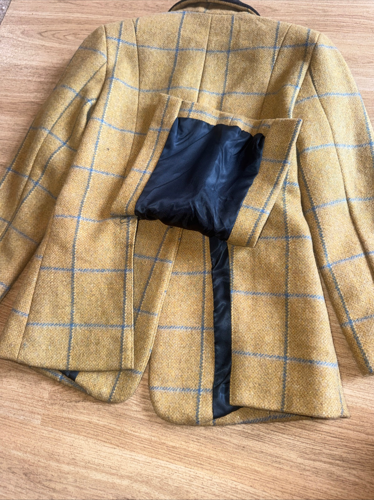 Sherwood Forest Green Tweed Show Jacket | Junior 26” Wool Nylon #13