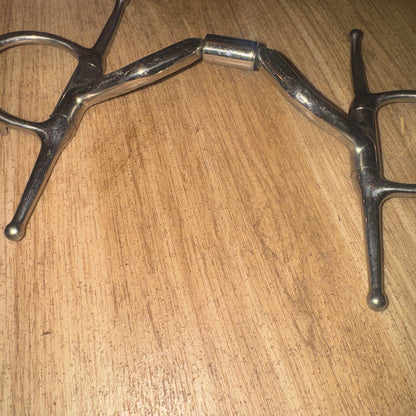 Myler 5” High Port Full Cheek Snaffle & Hooks