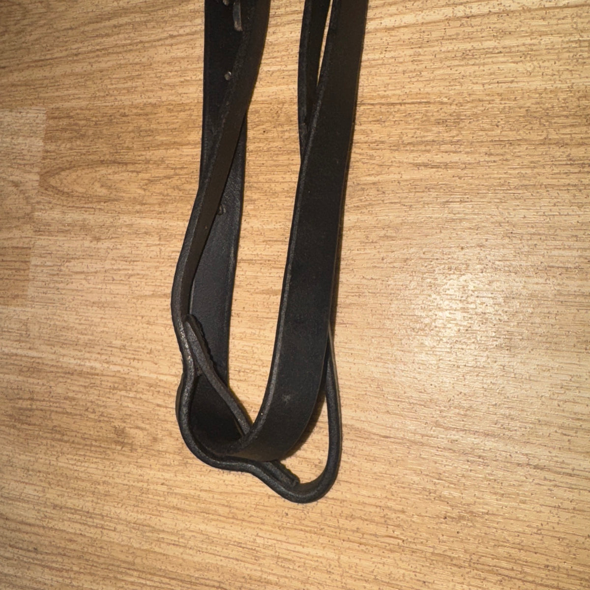Black English Leather Pony Size Standing Martingale #29