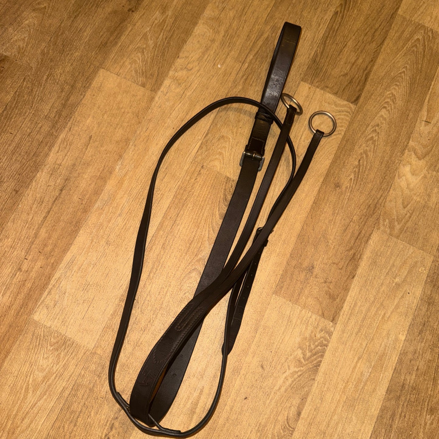 English Leather Havana Brown Running Martingale | Size Cob #44