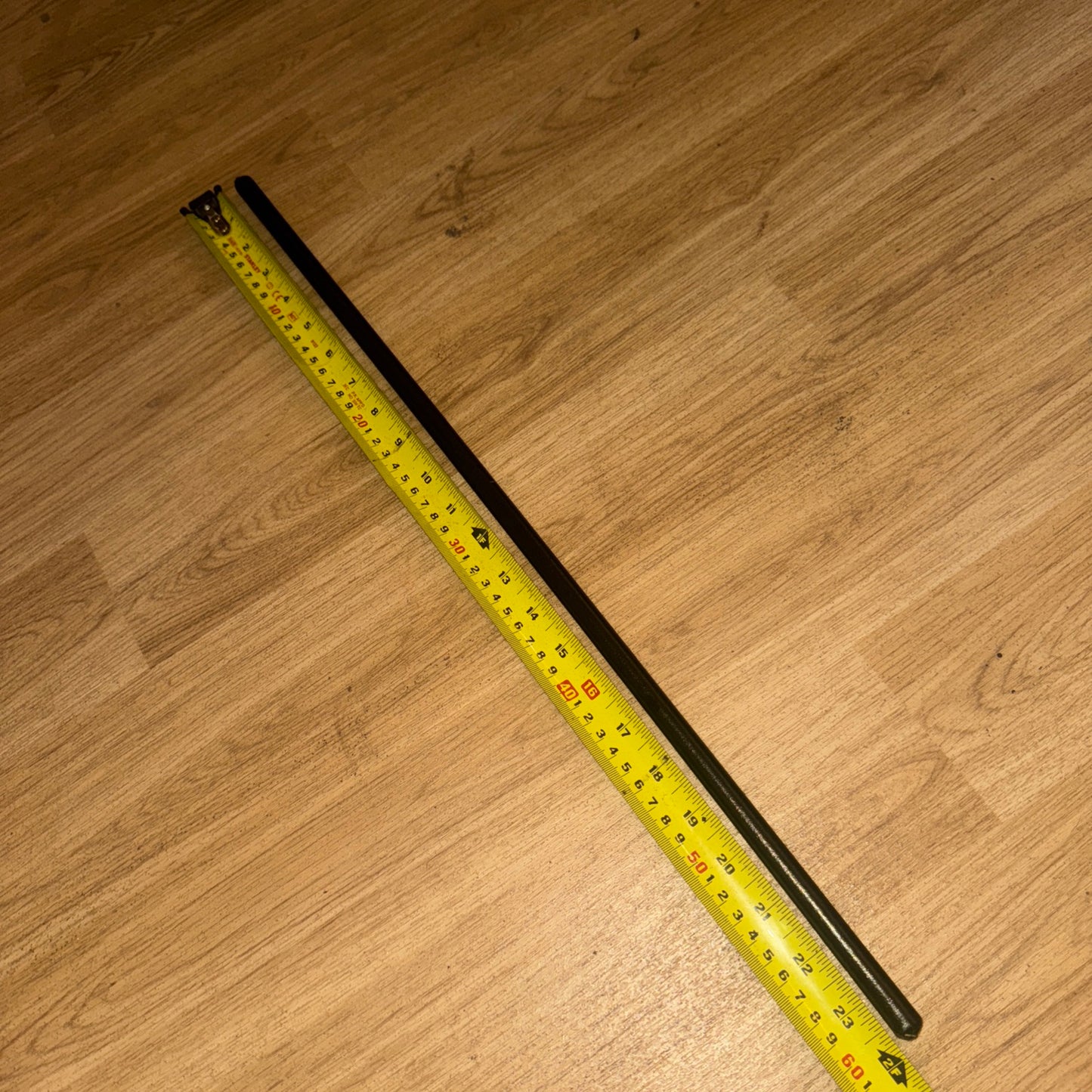 Black Leather Show Cane - Free Postage