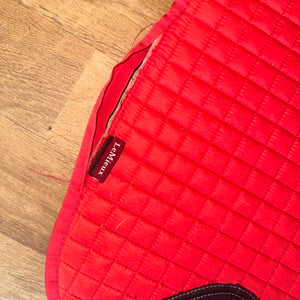 Lemieux Chilli Red Size Large Dressage Saddle Pad
