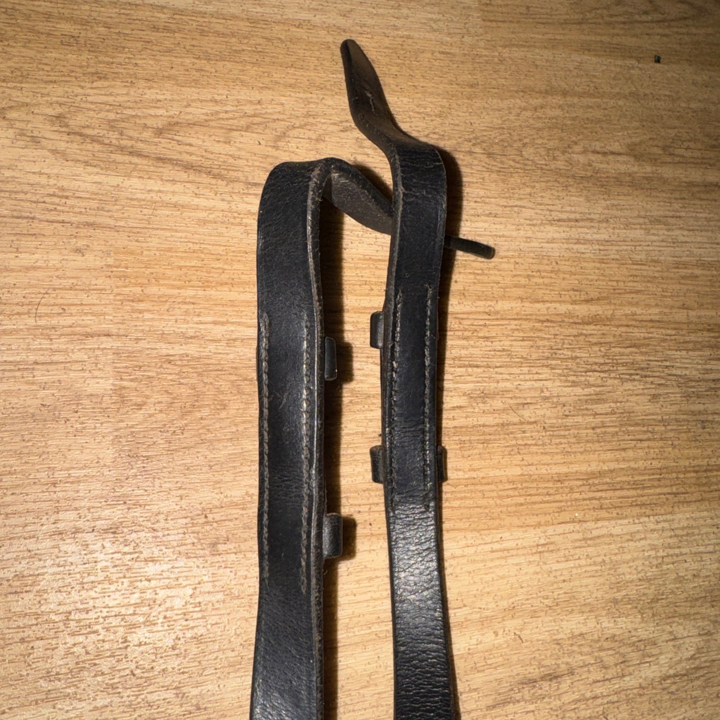 English Leather Rubber Grip Reins – Black – 62” XXF Extra Full #66