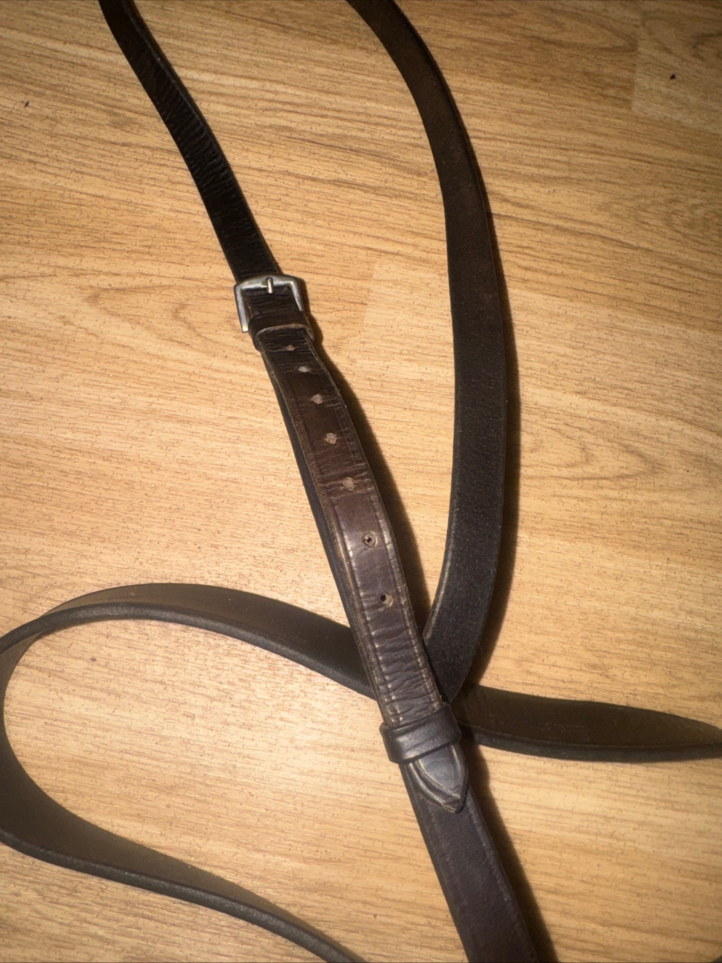 English Brown Full Size Hunter Noseband #7