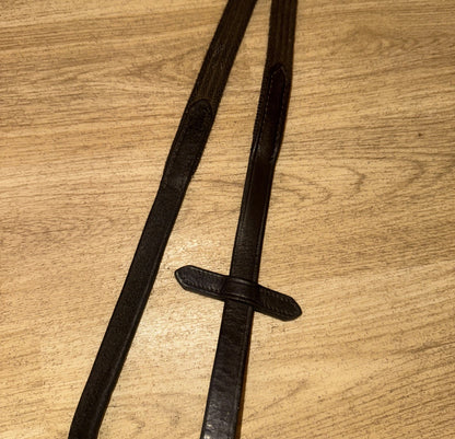 Brown Cob Size Continental Reins #15