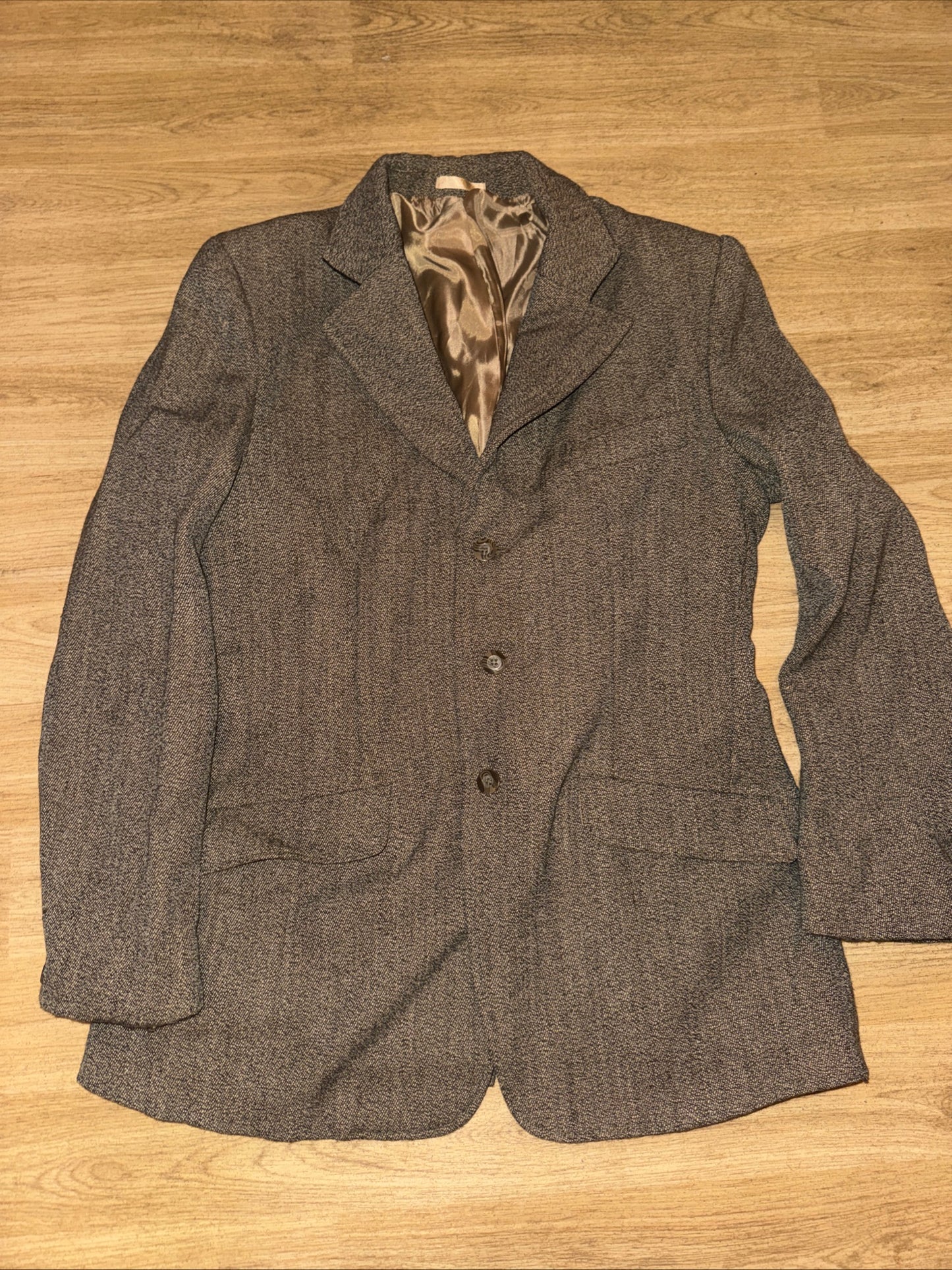 Shires Keepers Tweed Mens 40”  Huntingdon Jacket Horse Riding Showing Hunt #114