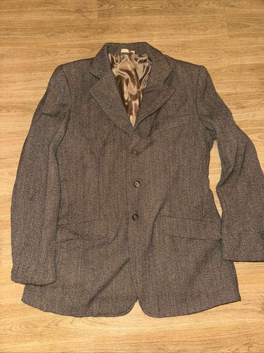 Shires Keepers Tweed Mens 40”  Huntingdon Jacket Horse Riding Showing Hunt #114