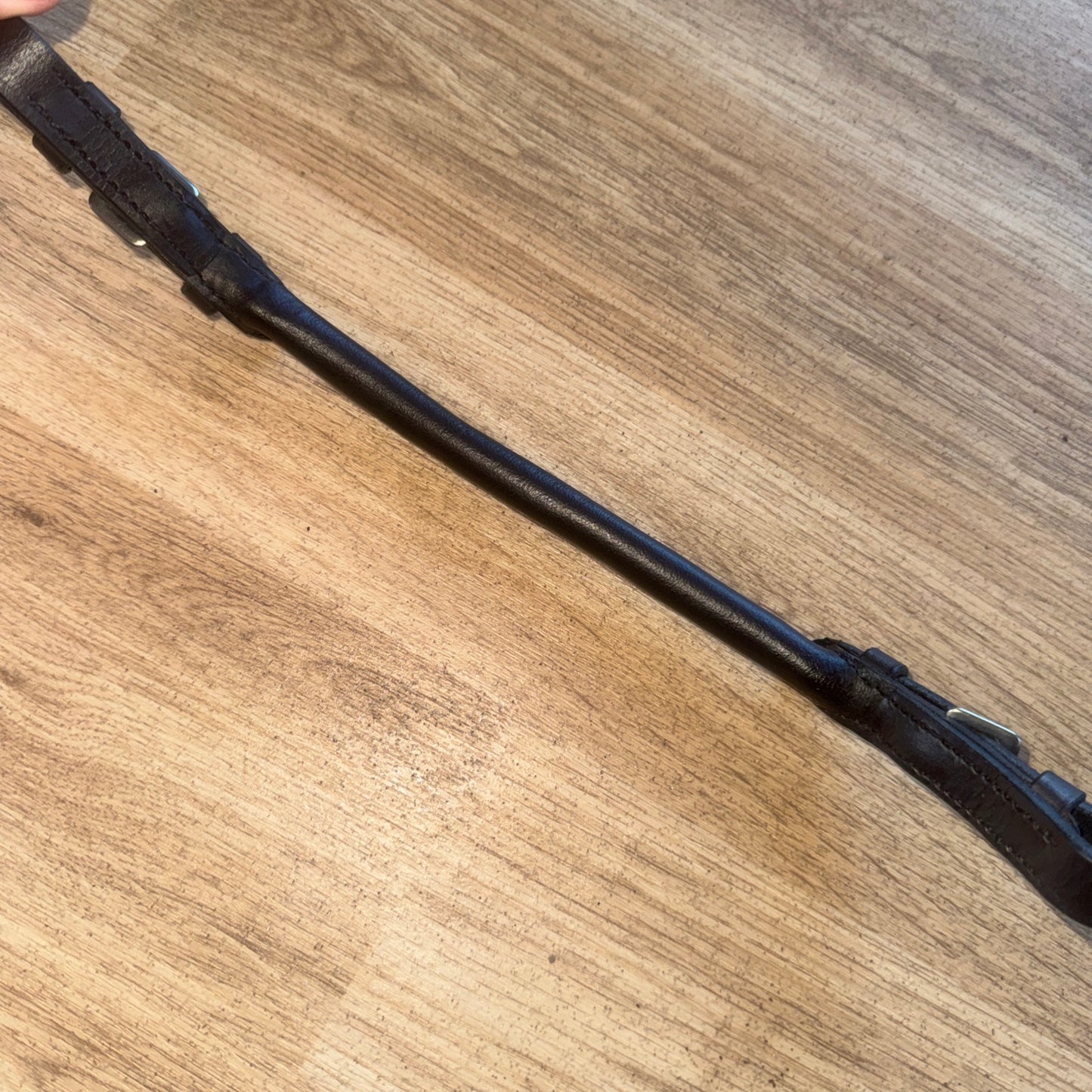 Brown Leather Saddle Grab Strap – Child Safety Balance Strap #9