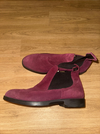 Decathlon Burgandy Suede Dress Jodphur Boots 8