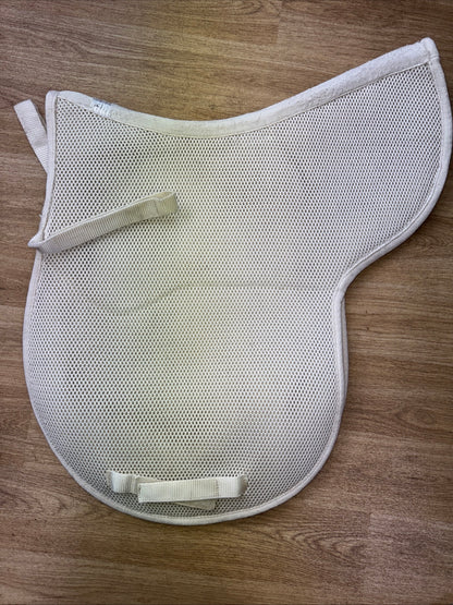 Koda BREATHABLE Full Size White Numnah - Top Quality