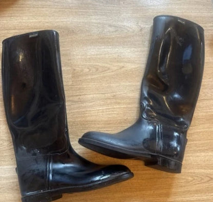 Aigle Long Rubber Riding Boots - Size 4 Childs