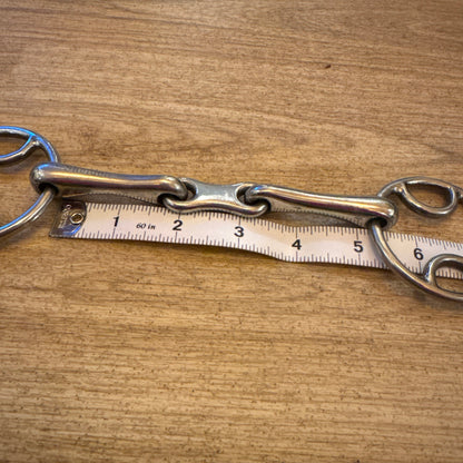Sheldon 5” Loop Ring Snaffle Wilkie Beval | Second Hand Tack