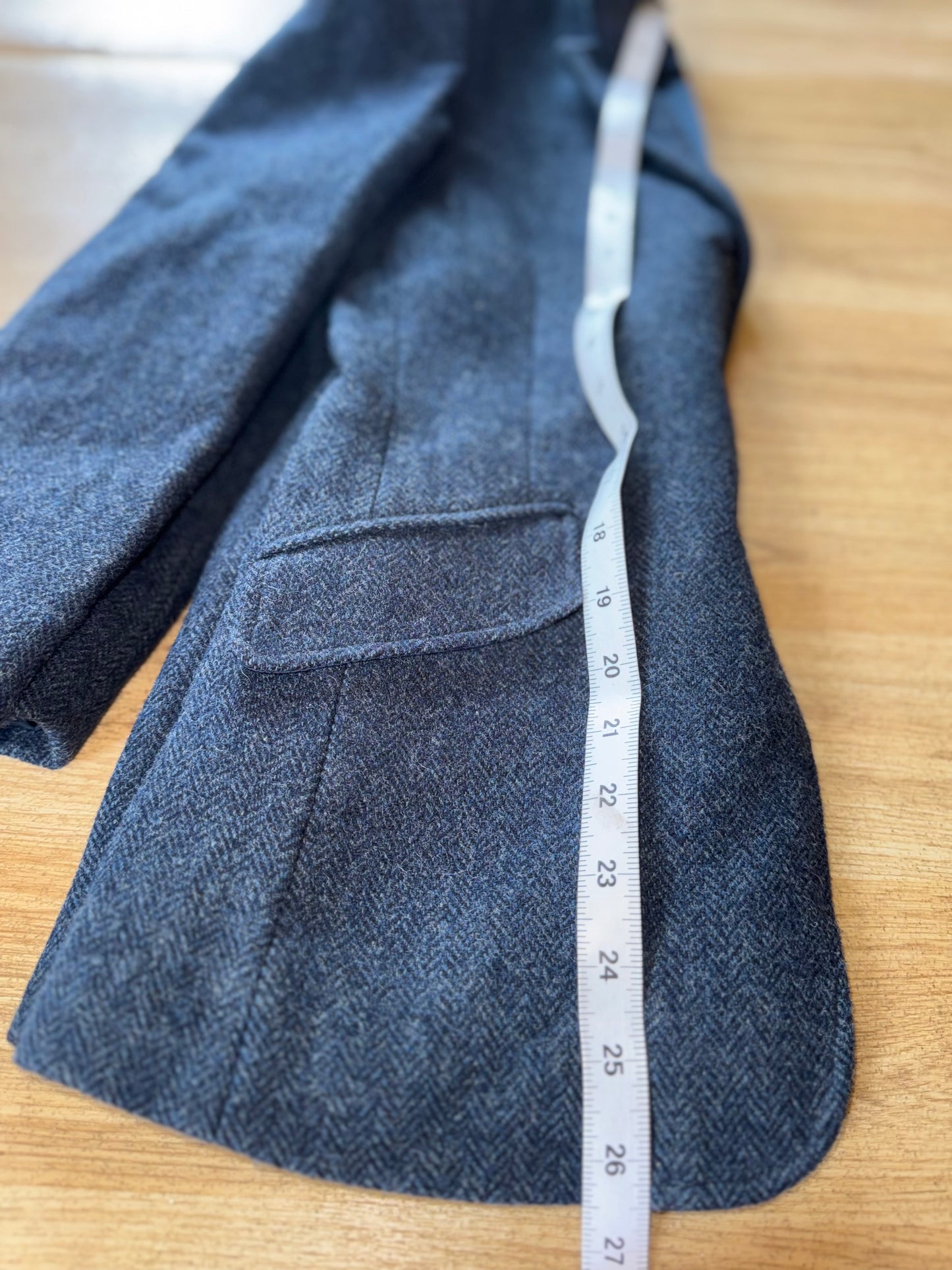 Shires Malvern Navy Tweed Show Jacket Junior Unisex 30” Showing Horse Riding #397