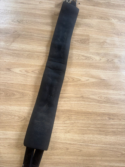 Dever Black Neoprene Lined Elasticated 38” Girth | Second Hand Pony Horse Tack
