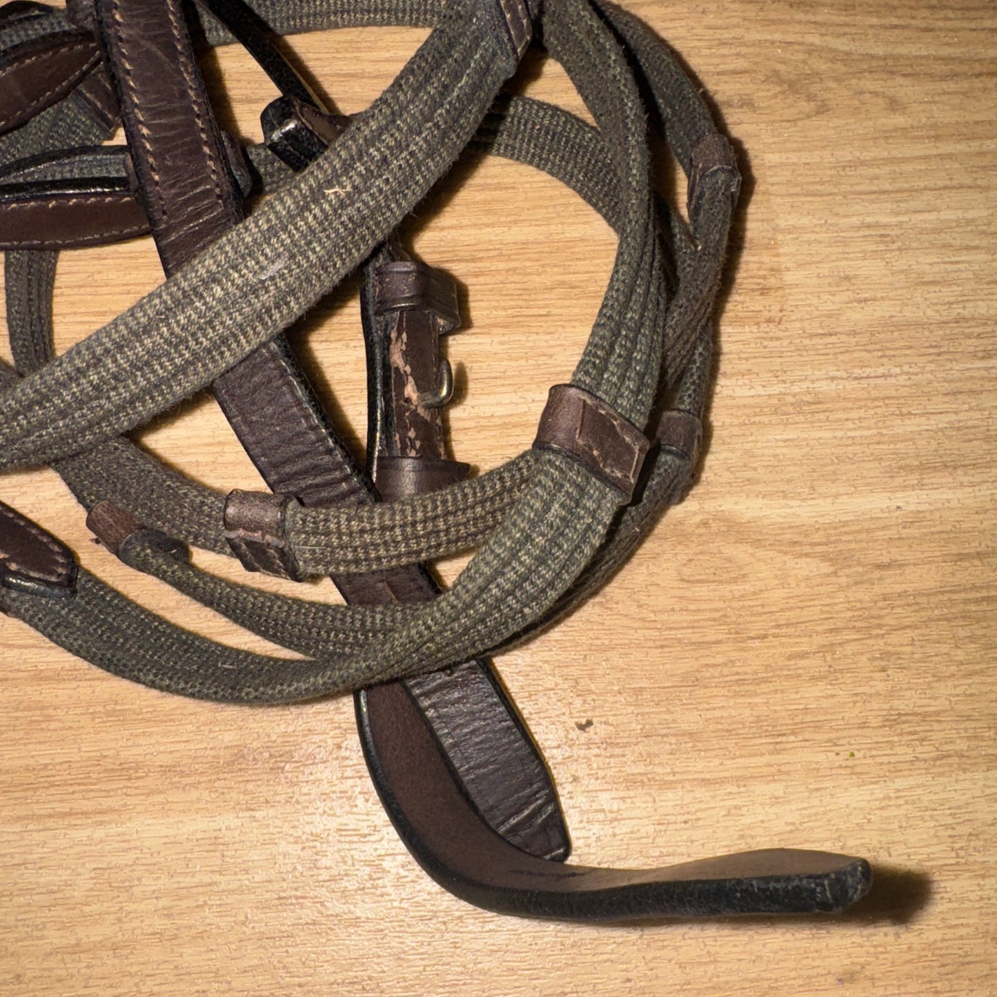 Full Size English Havana Continental Reins #83