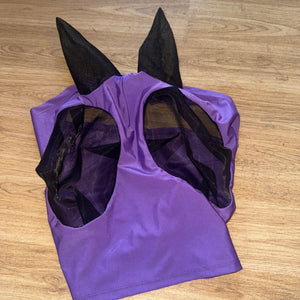 Purple Pony Lycra Fly Mask - Free Post