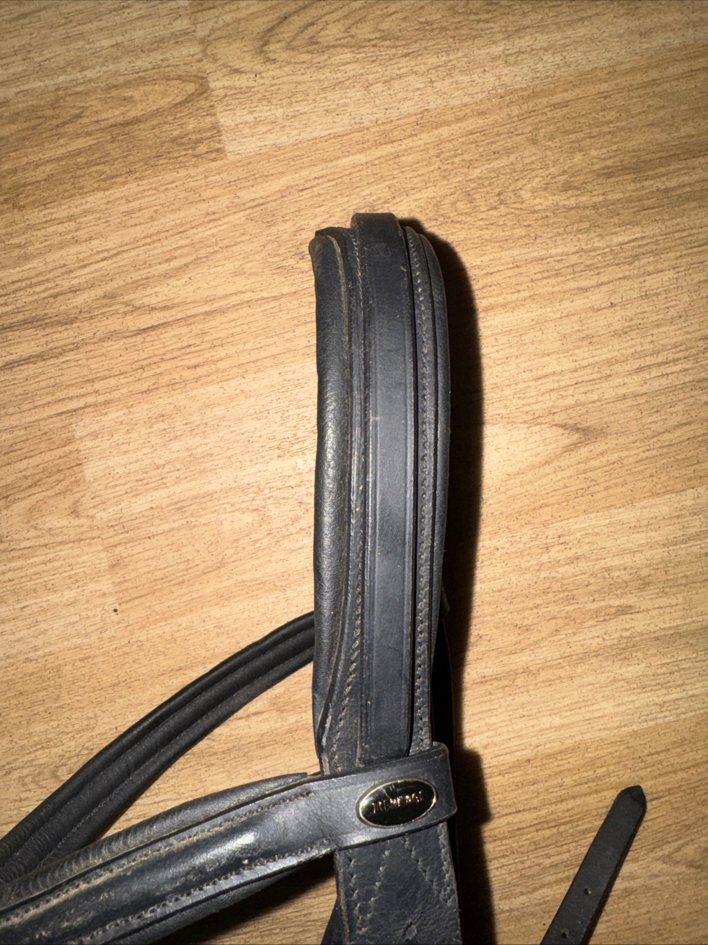 Heritage Black Leather Horse Bridle – Comfort Headpiece – XF Extra Full
#88