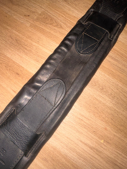 Top Quality English Leather 28” Elasticated Short Girth |  Tack Dressage