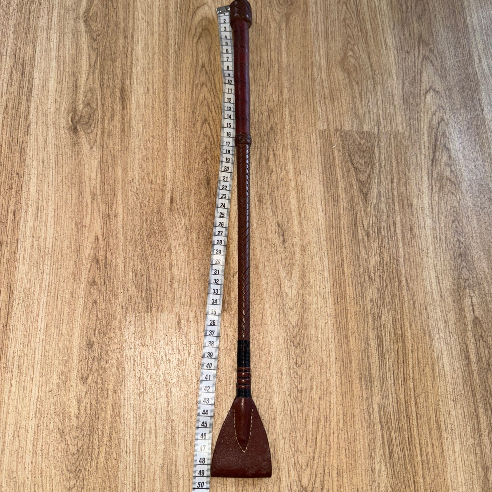 Mactack Laced Leather Jumping Whip Bat