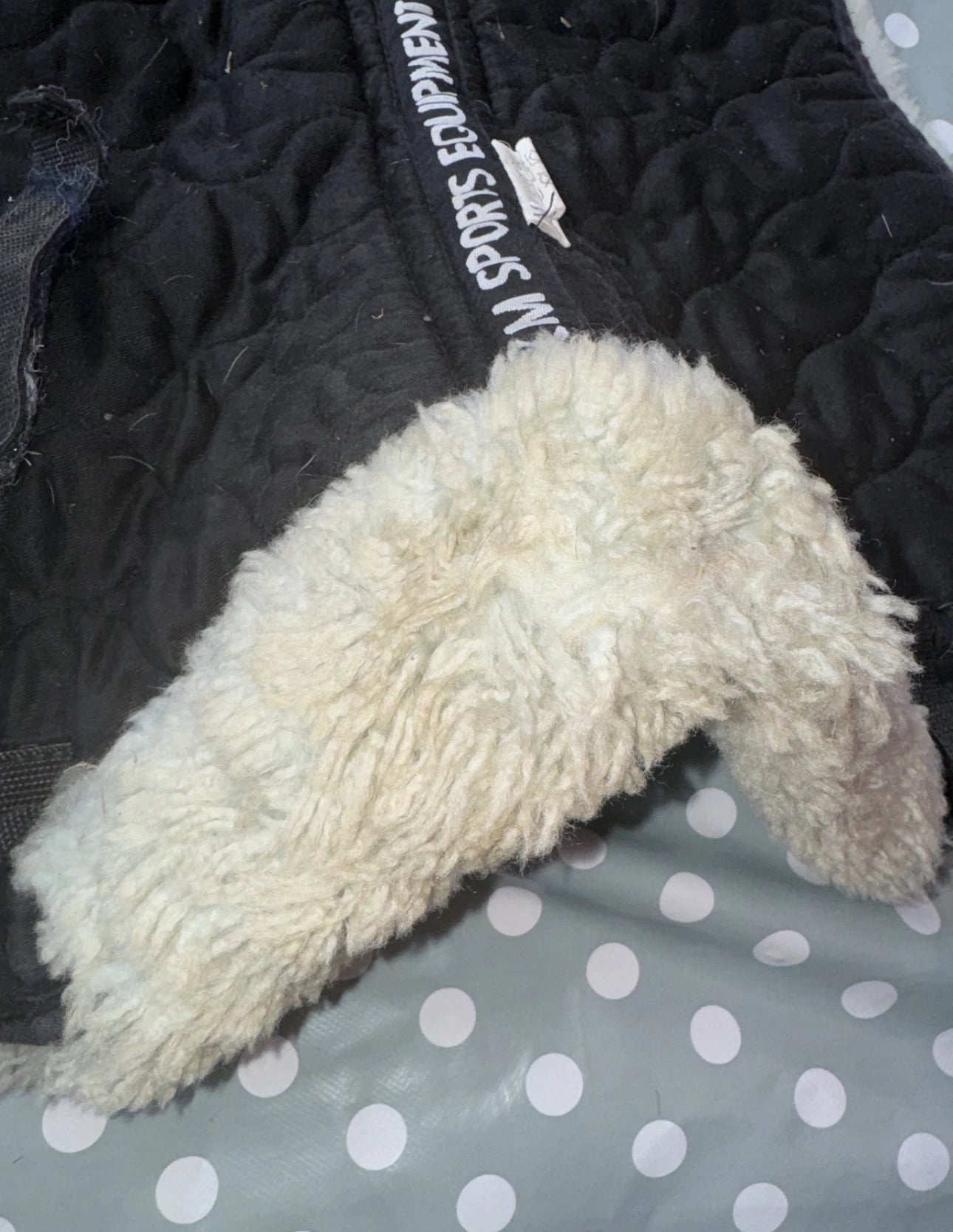 Hkm Sports Wool Cob Half Pad - Free Post