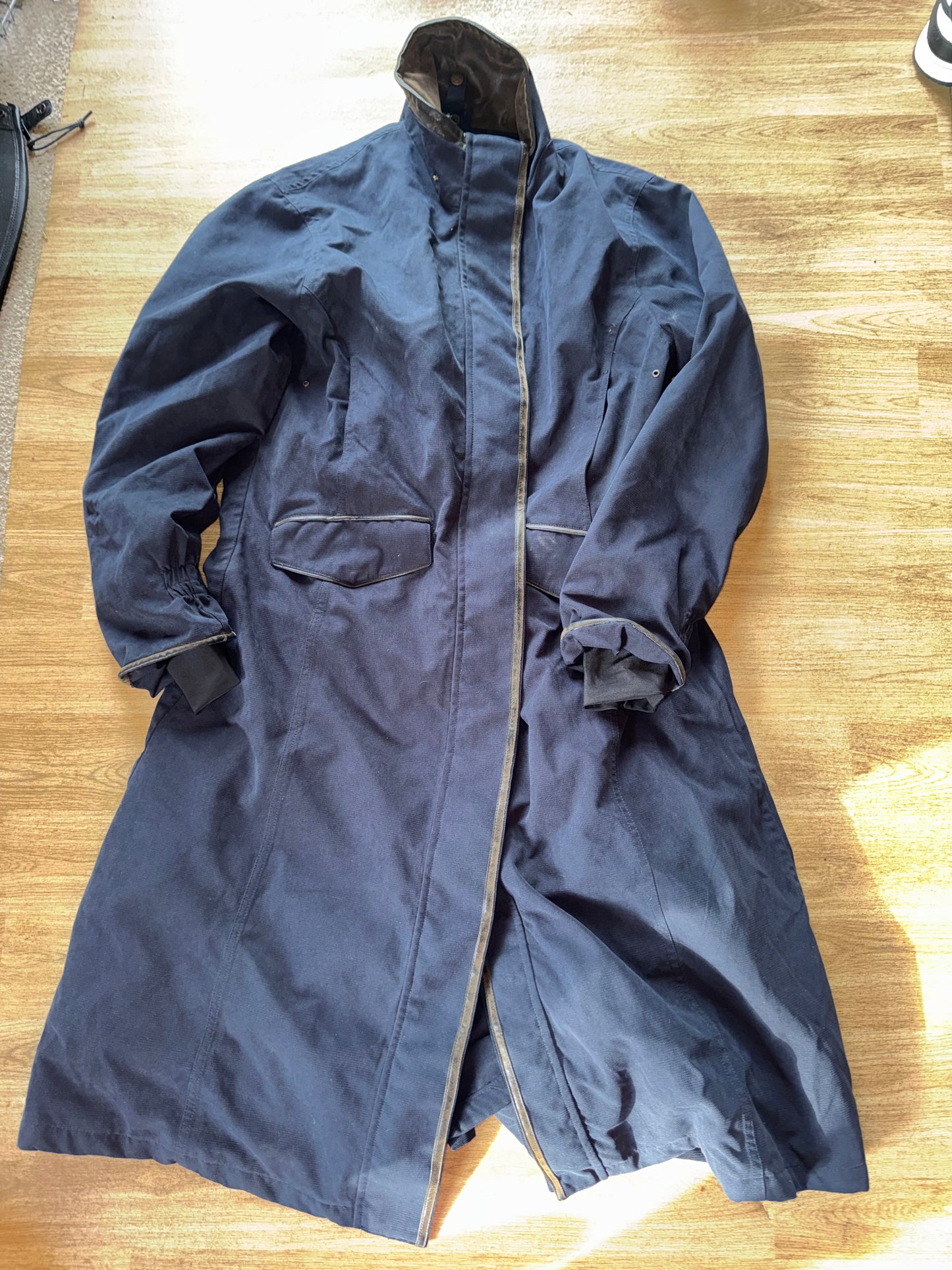 Hoggs Of Fife Fieldpro Horse Riding Long Coat Ladies 16 18 XL | Equestrian