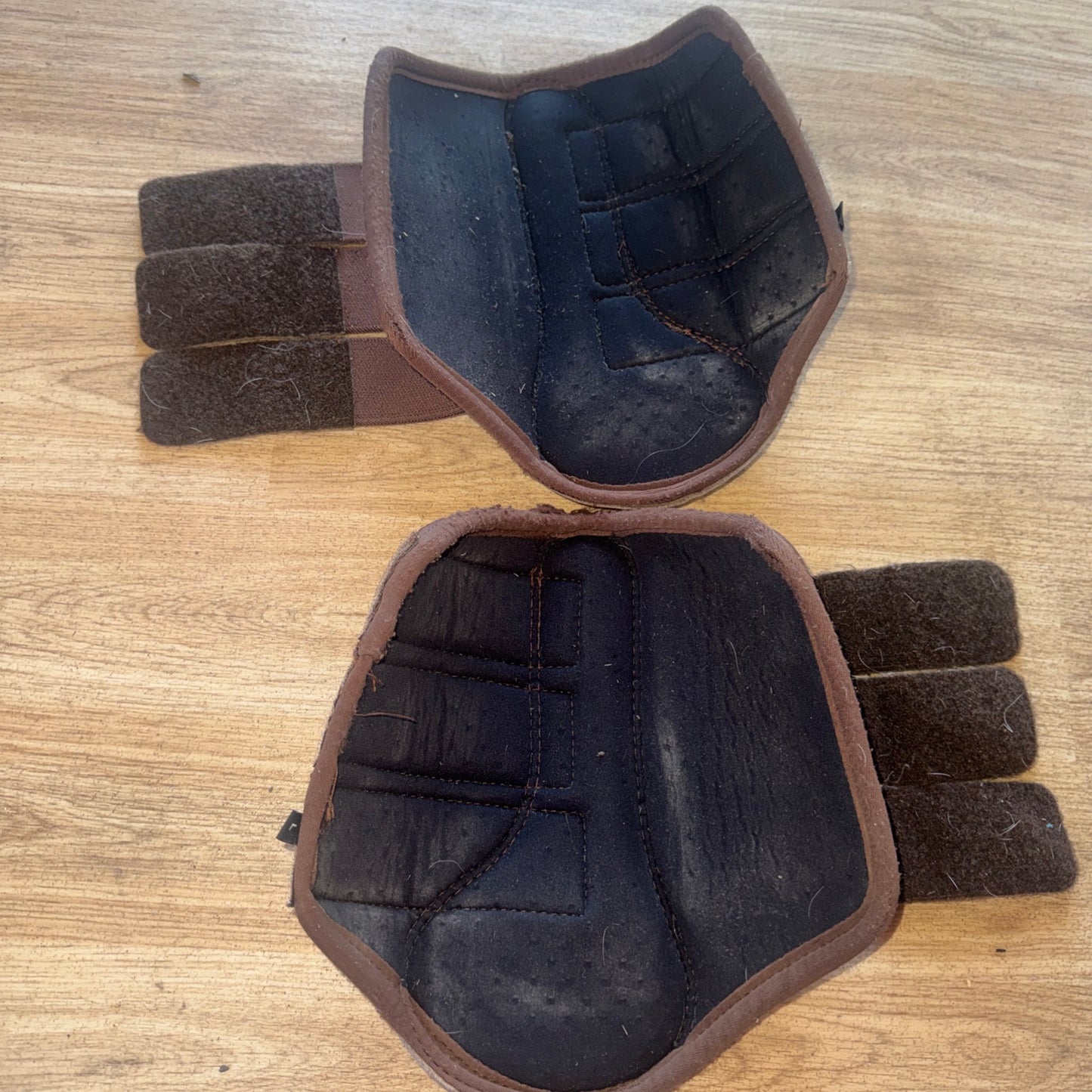 Lemieux Brown Size Large Brushing Boots