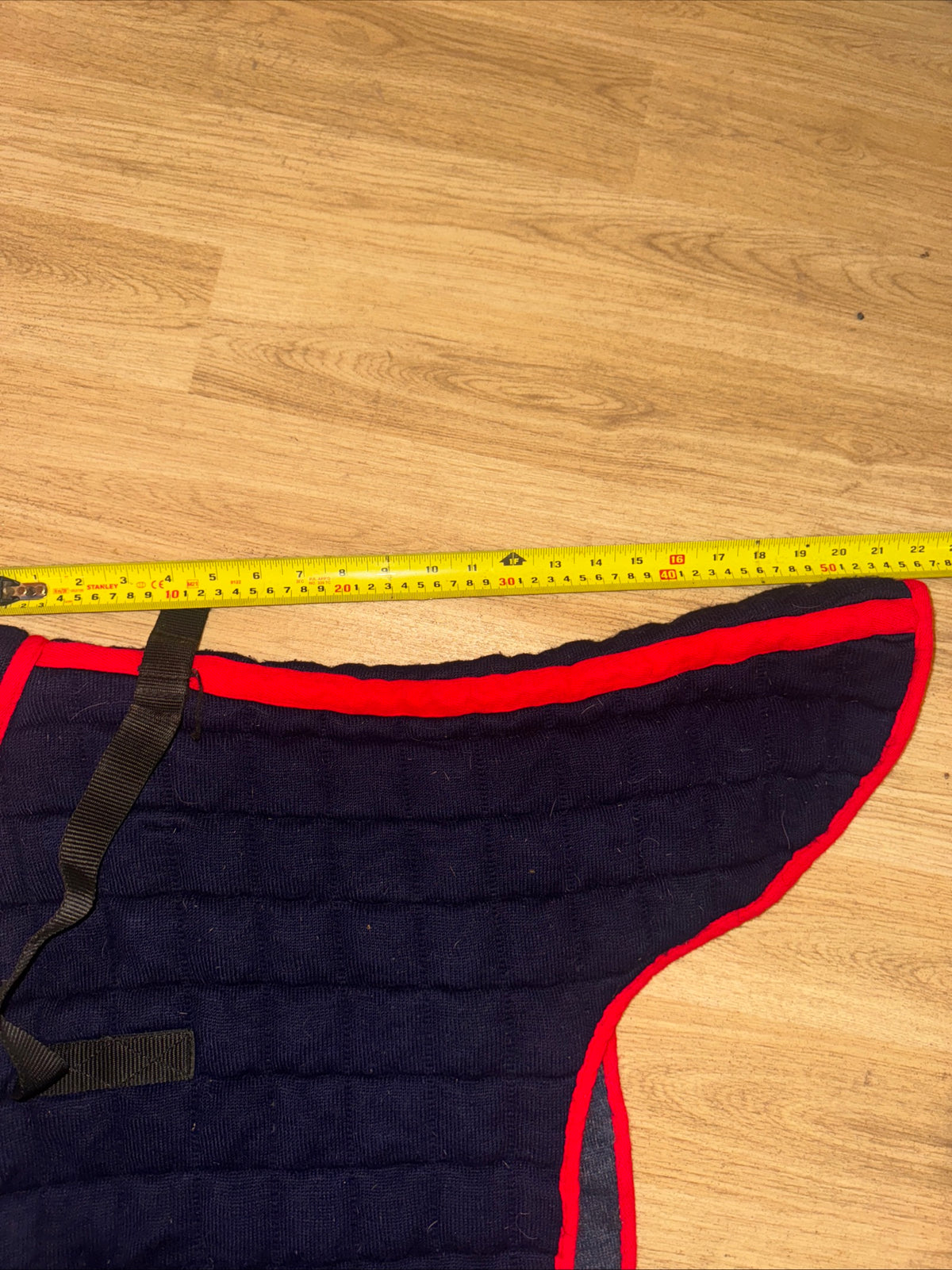 Thermatex Navy Bound Red Full Size Numnah
