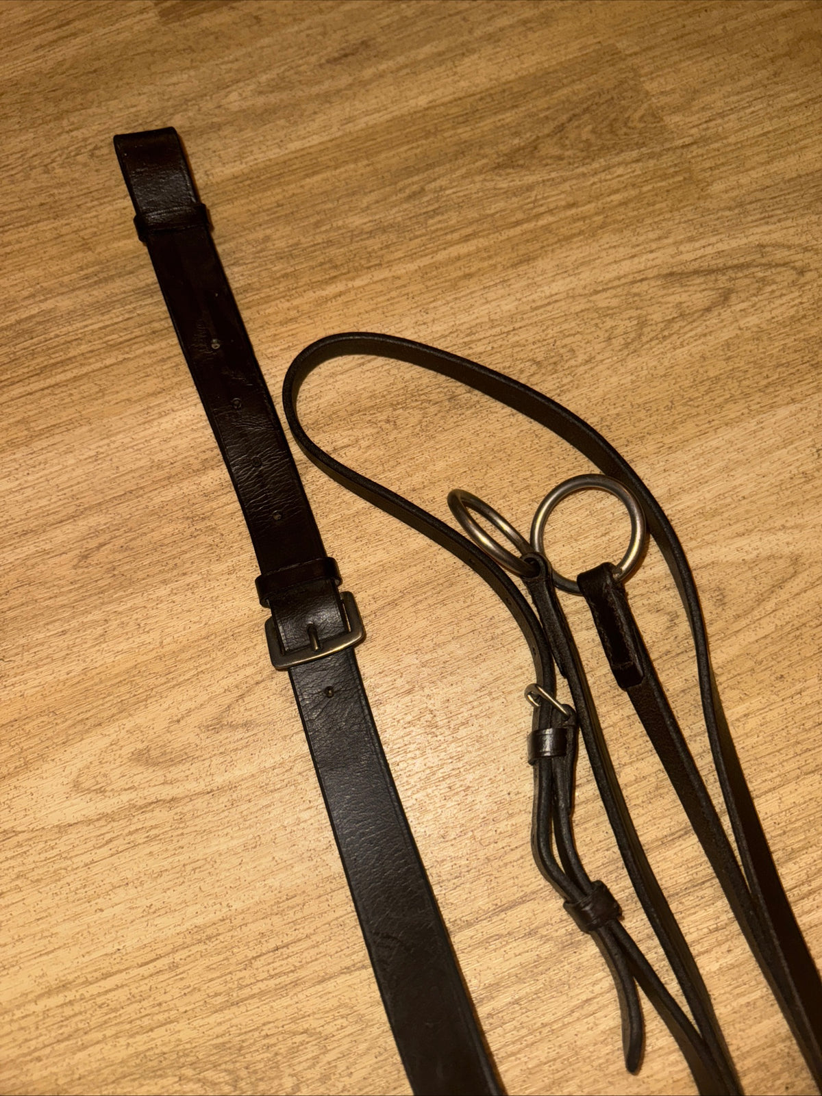 Hy Equestrian Brown Pony Running Martingale #43