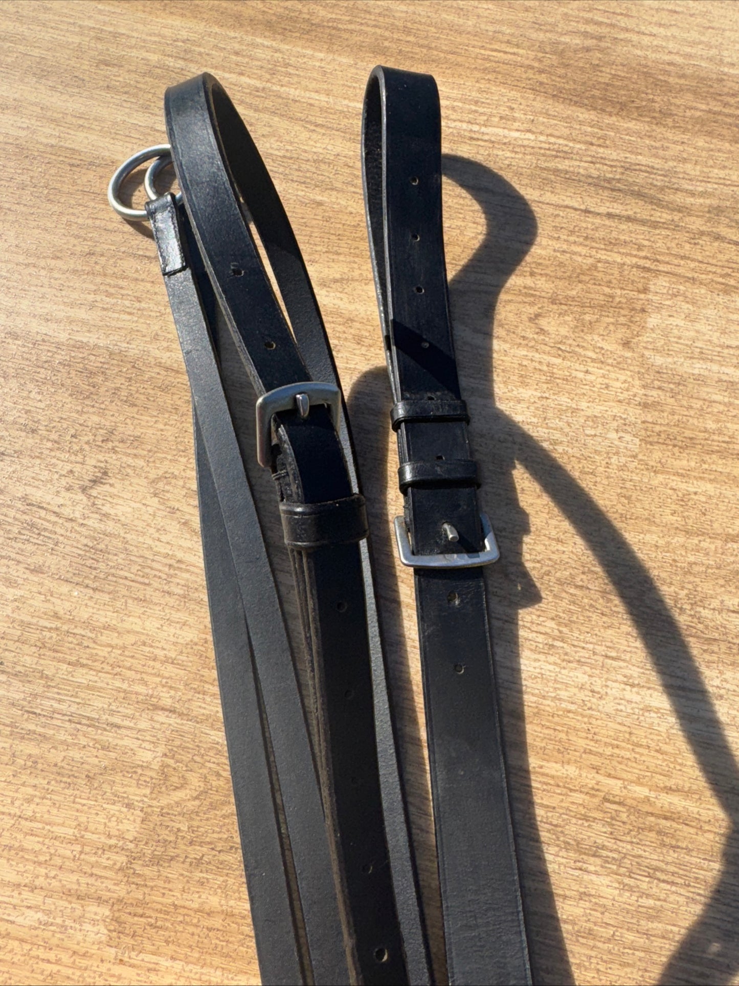 English Black Full Size Running Martingale #11