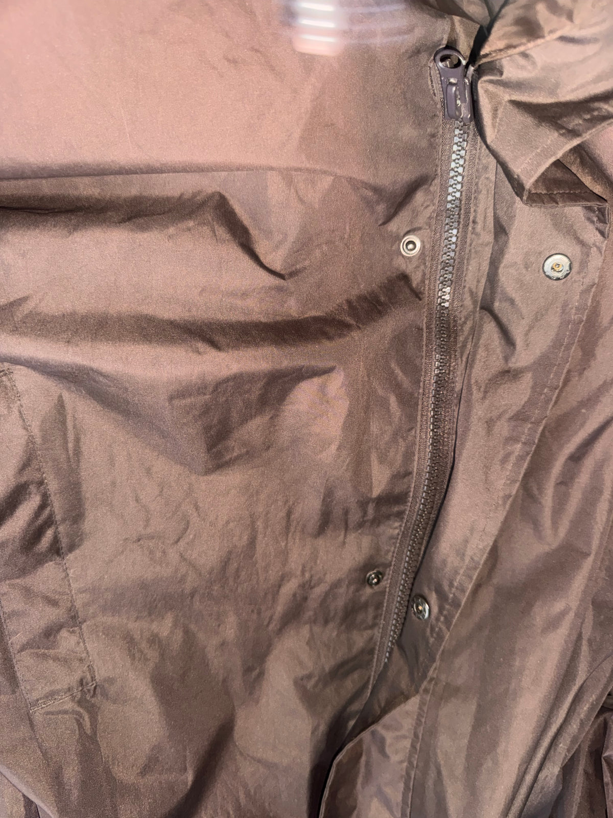 Sherwood Forest Brown Ladies Size 18 Long Riding Rain Coat Ride On