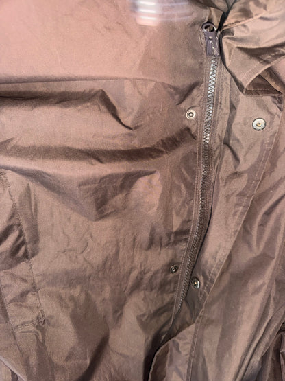 Sherwood Forest Brown Ladies Size 18 Long Riding Rain Coat Ride On