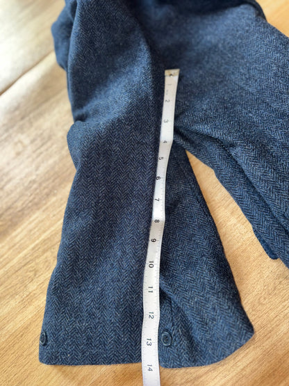 Shires Malvern Navy Tweed Show Jacket Junior Unisex 30” Showing Horse Riding #397