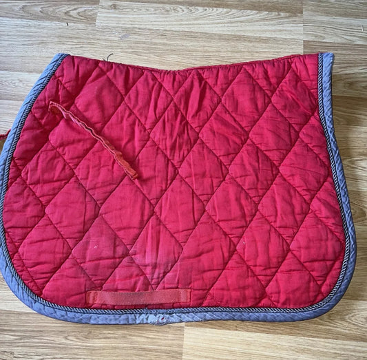 BR Holland Red Full Saddle Pad