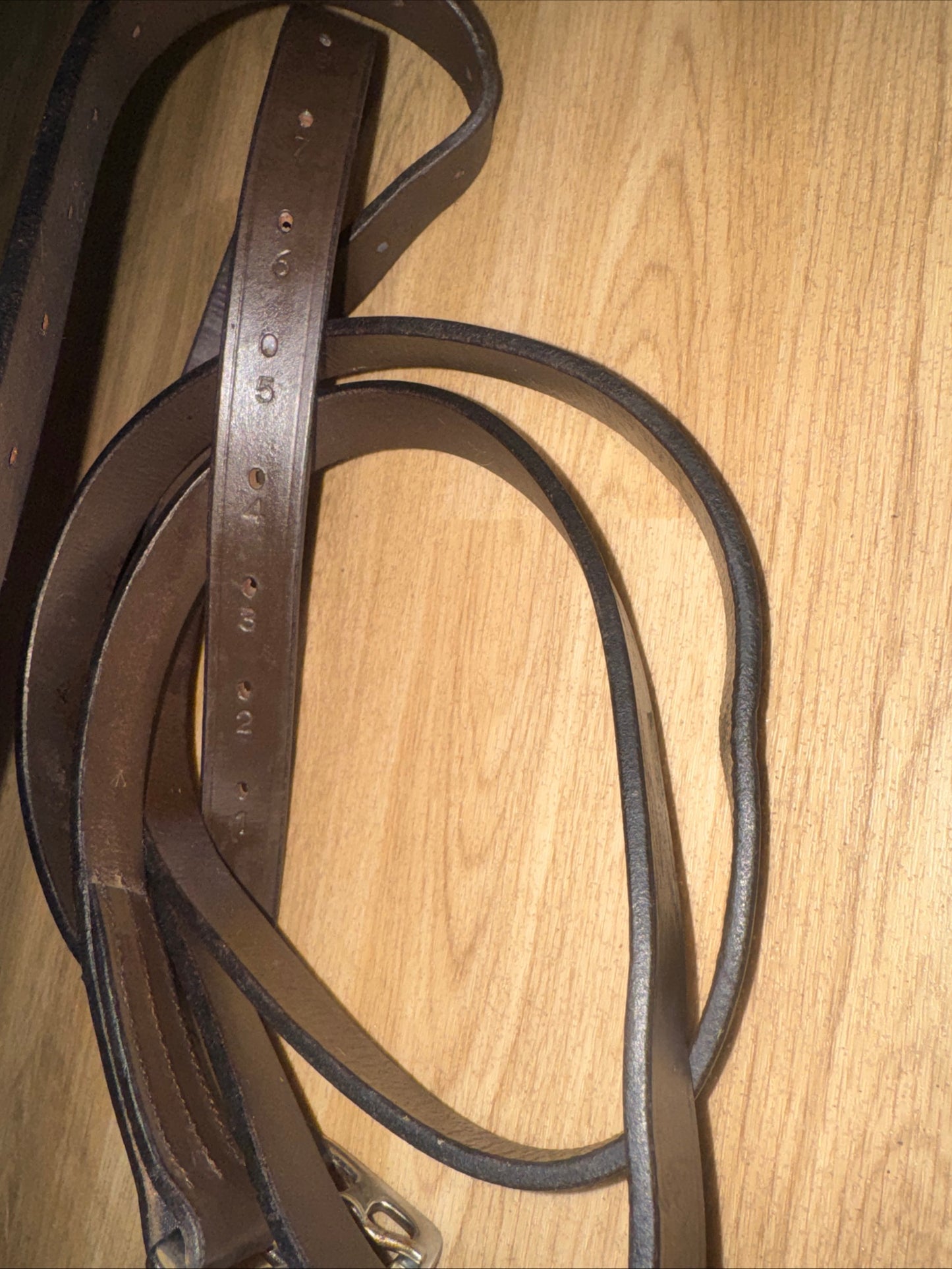 Gallop Havana Brown 56” Stirrup Leathers #65 Second Hand Horse Tack