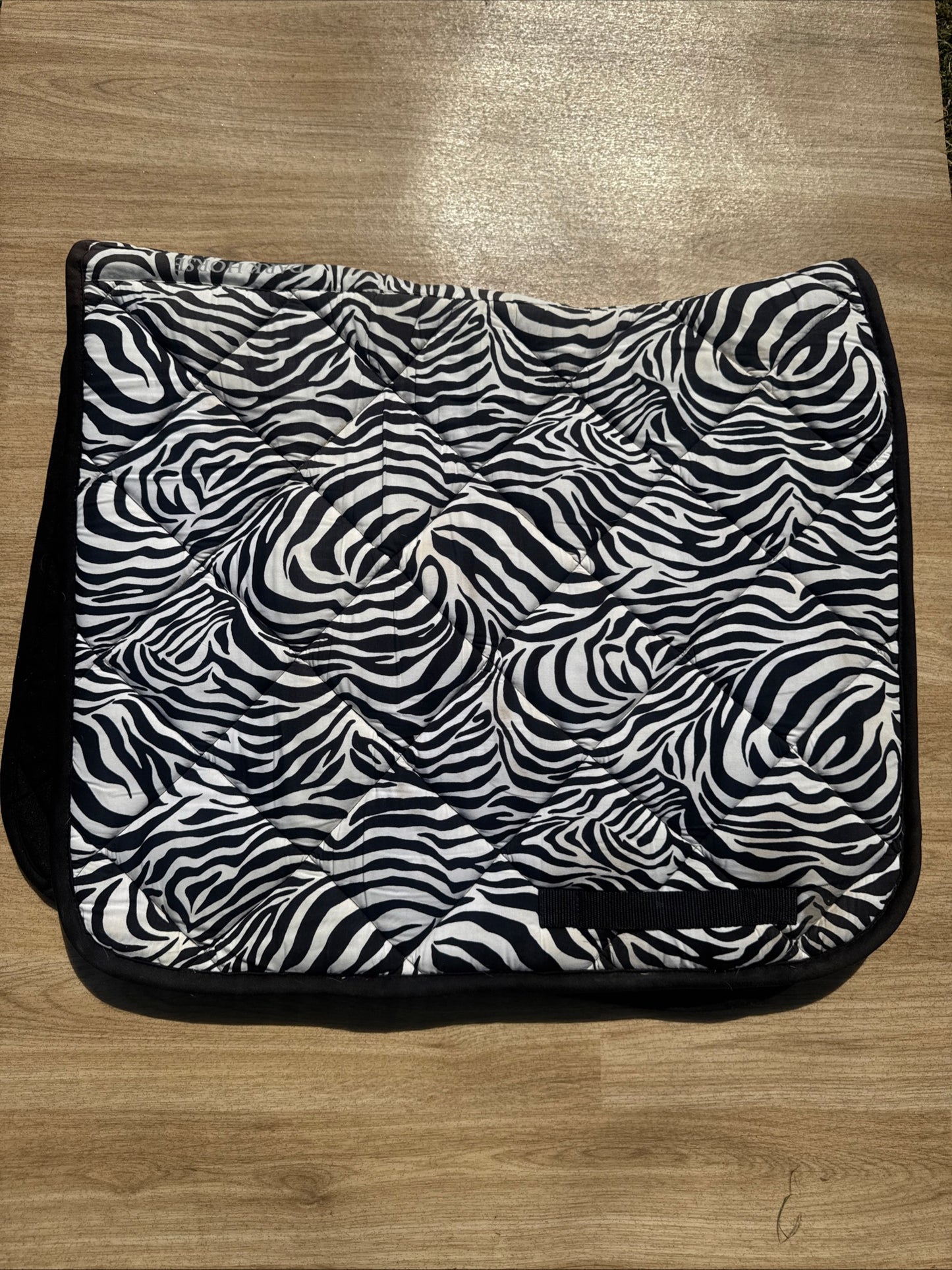Dark Horse Equestrian Zebra Full Size Dressage Square Saddle Pad | 2nd Hand Tack