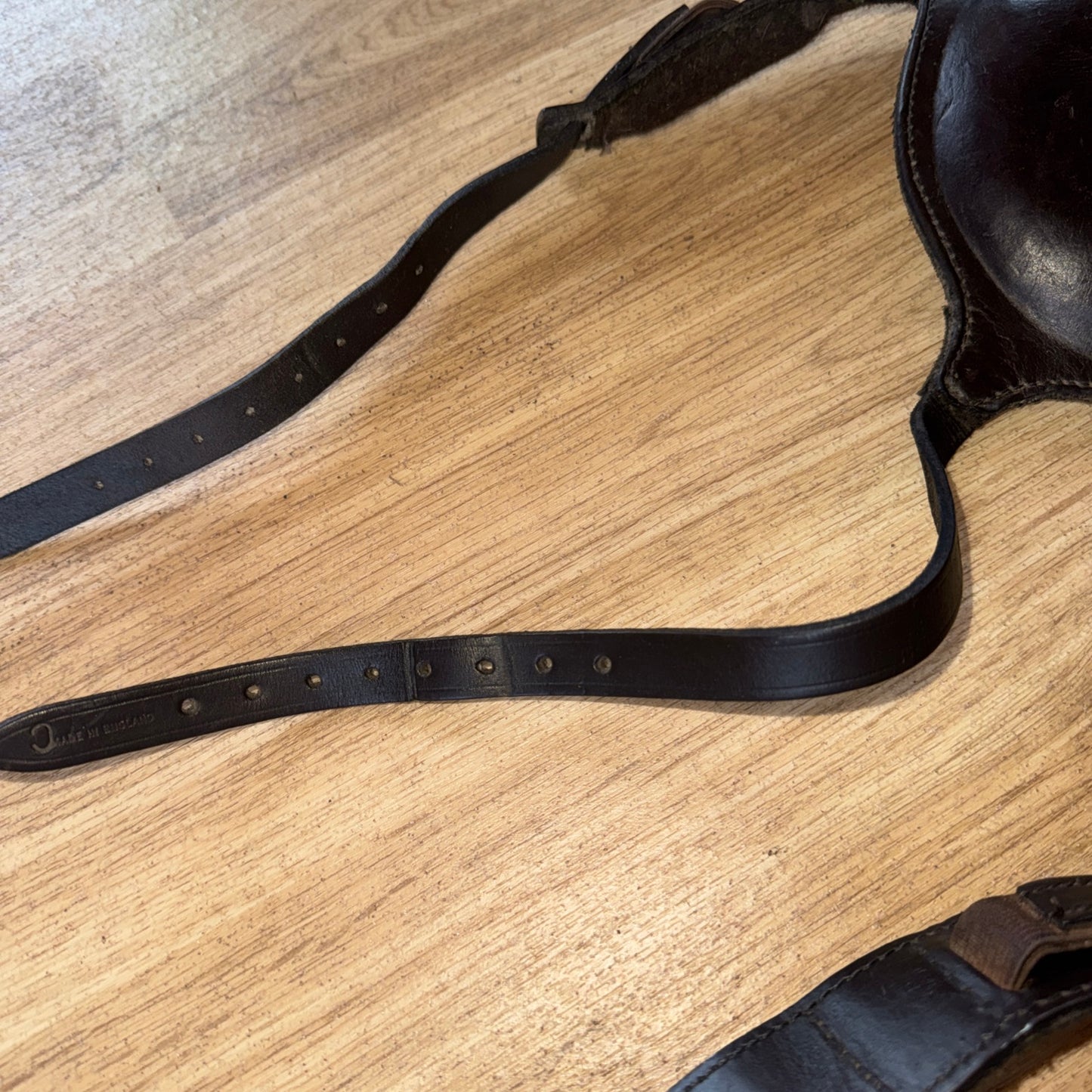 English Leather Size Cob Knee Boots