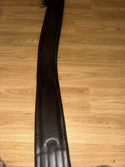 Havana Brown Padded Straight Cut Show Girth 48” Elasticated | Second Hand Tack