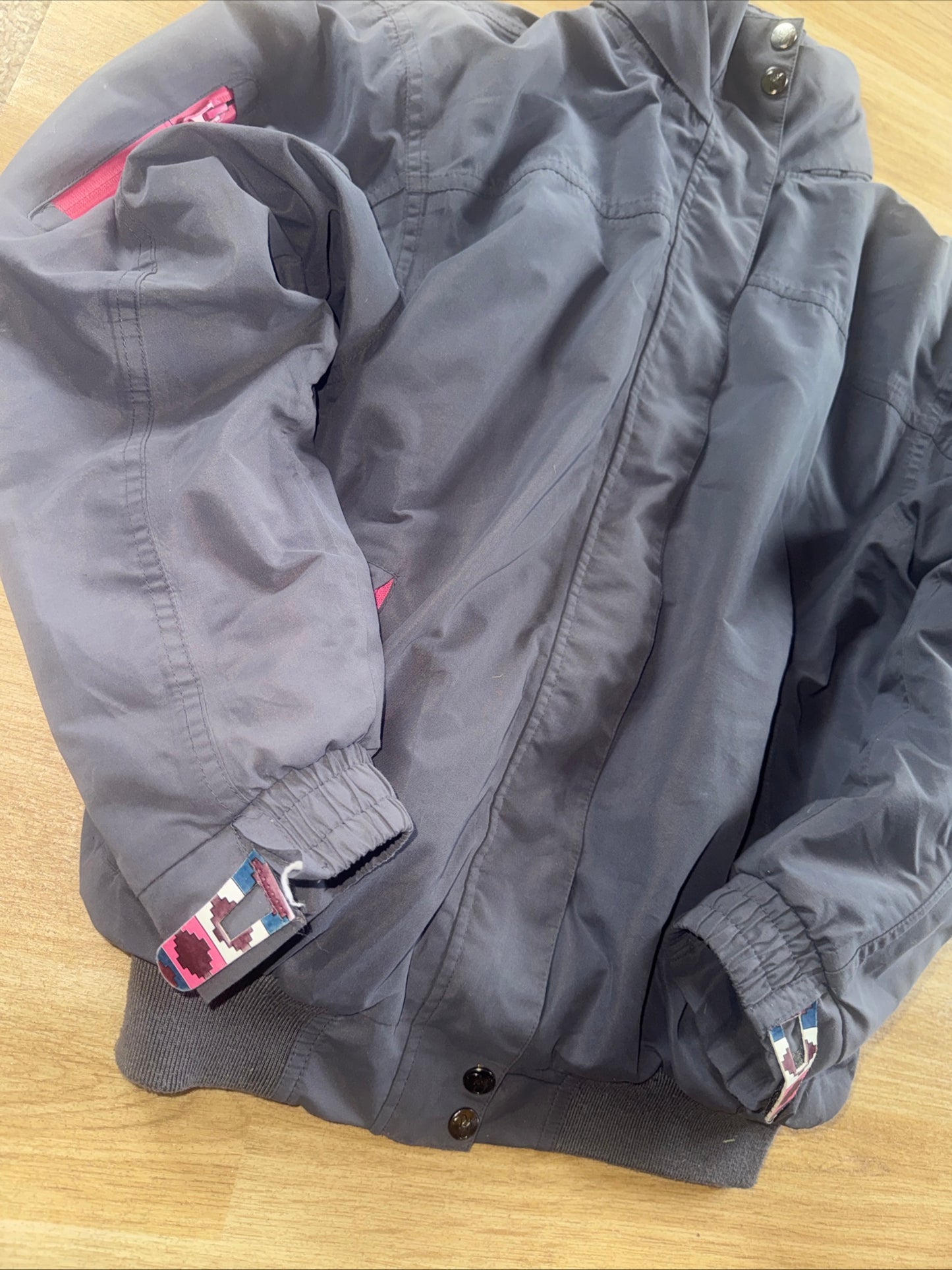 Rydale Grey Ladies Size Small Blouson Jacket | Second Hand Horse Rider Gear