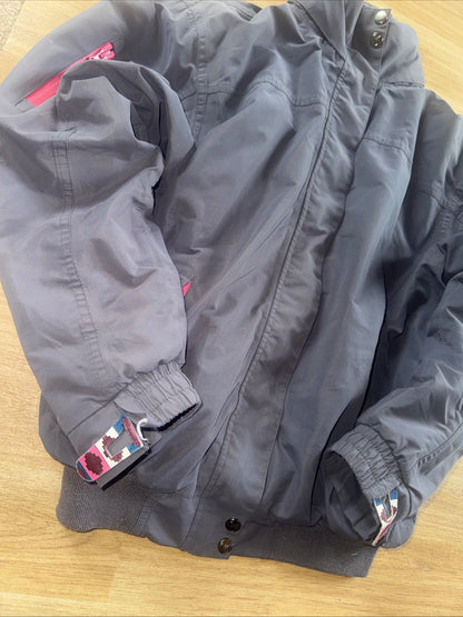 Rydale Grey Ladies Size Small Blouson Jacket | Second Hand Horse Rider Gear