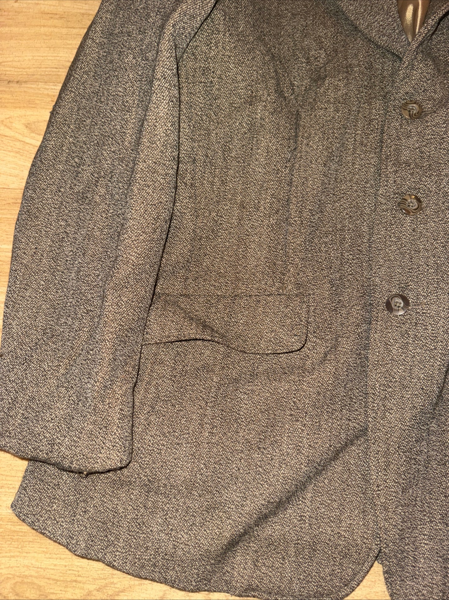 Shires Keepers Tweed Mens 40”  Huntingdon Jacket Horse Riding Showing Hunt #114