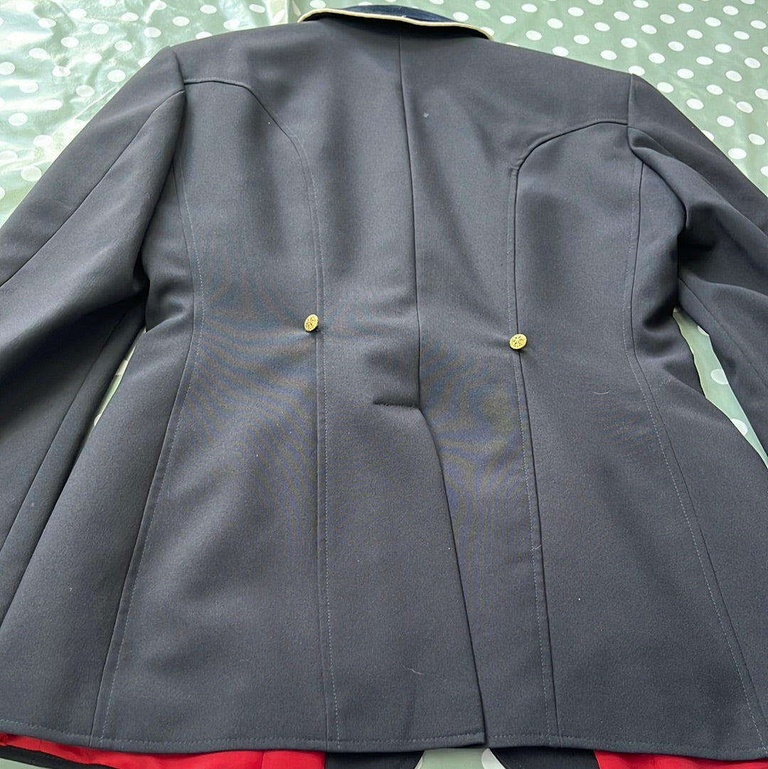 Caldene Navy 36” Show Jacket - Show Jumping Showing Sj Pc