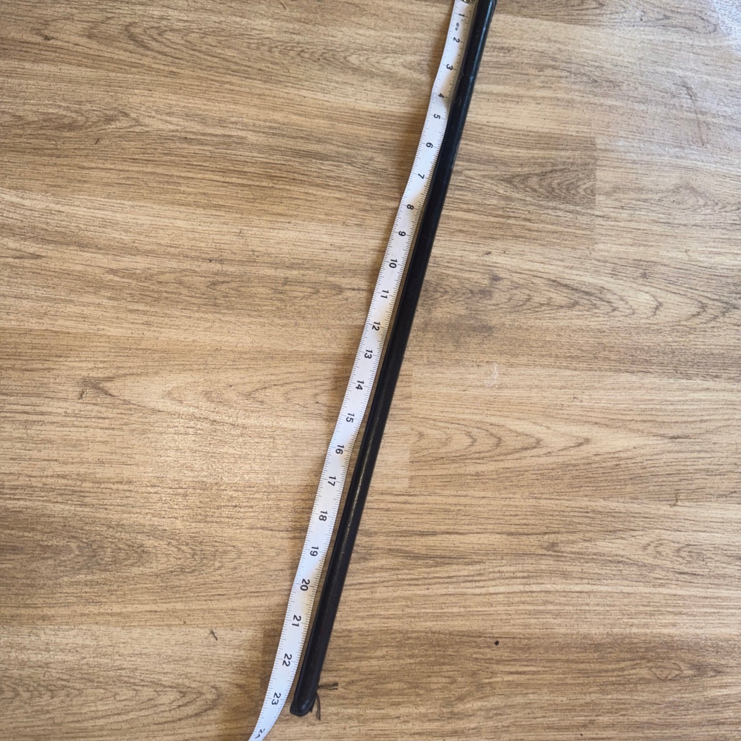 Black 23” Leather Showing Cane | Show Second Hand Rider Horse Tack Pony Cob #18