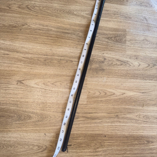 Black 23” Leather Showing Cane | Show Second Hand Rider Horse Tack Pony Cob #18