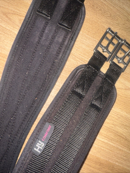 Hy Comfort 42” Black Girth | Washable Non Elasticated