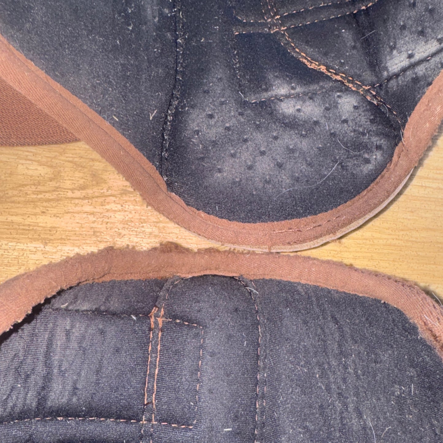 Lemieux Brown Size Large Brushing Boots